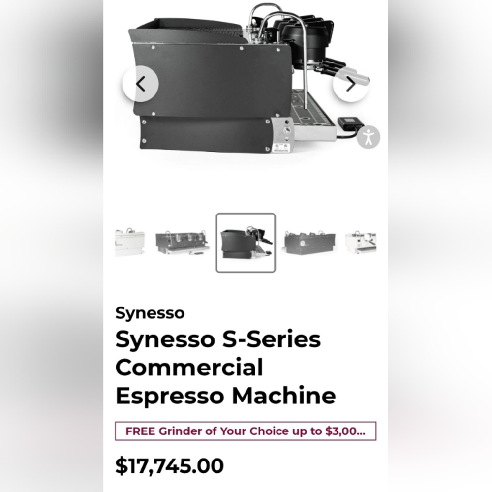 Brand new Commercial Espresso Machine. Still in box.